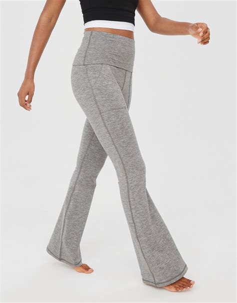 aerie flare leggings|aerie foldover flare leggings.